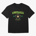 Australia 2026 ¡ª Vintage Soccer Tee Oversized T-Shirt Join FIFA World Cup 2026 USA Canada Mexico with Cristiano Ronaldo, Haaland and CR7, Brazil Energy, Classic Soccer Heritage, Championship Pressure, Fan Loyalty and International Pride; Great for