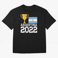 Argentina World Cup Soccer Football 2022, Argentina Soccer Jersey Argentinian Football, Argentina, Argentinian, Qatar World Cup 2022 Oversized T-Shirt Support the Legends of Global Football Passion for FIFA World Cup 2026, with Neymar, Haaland and