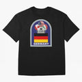 Germany 2026 Soccer T-shirt Oversized T-Shirt Turn Up for FIFA World Cup 2026 USA Canada Mexico with Messi, Neymar and Mbappe, Argentina and Brazil Energy, Classic Soccer Heritage, Championship Pressure, Fan Loyalty and International Pride; Made
