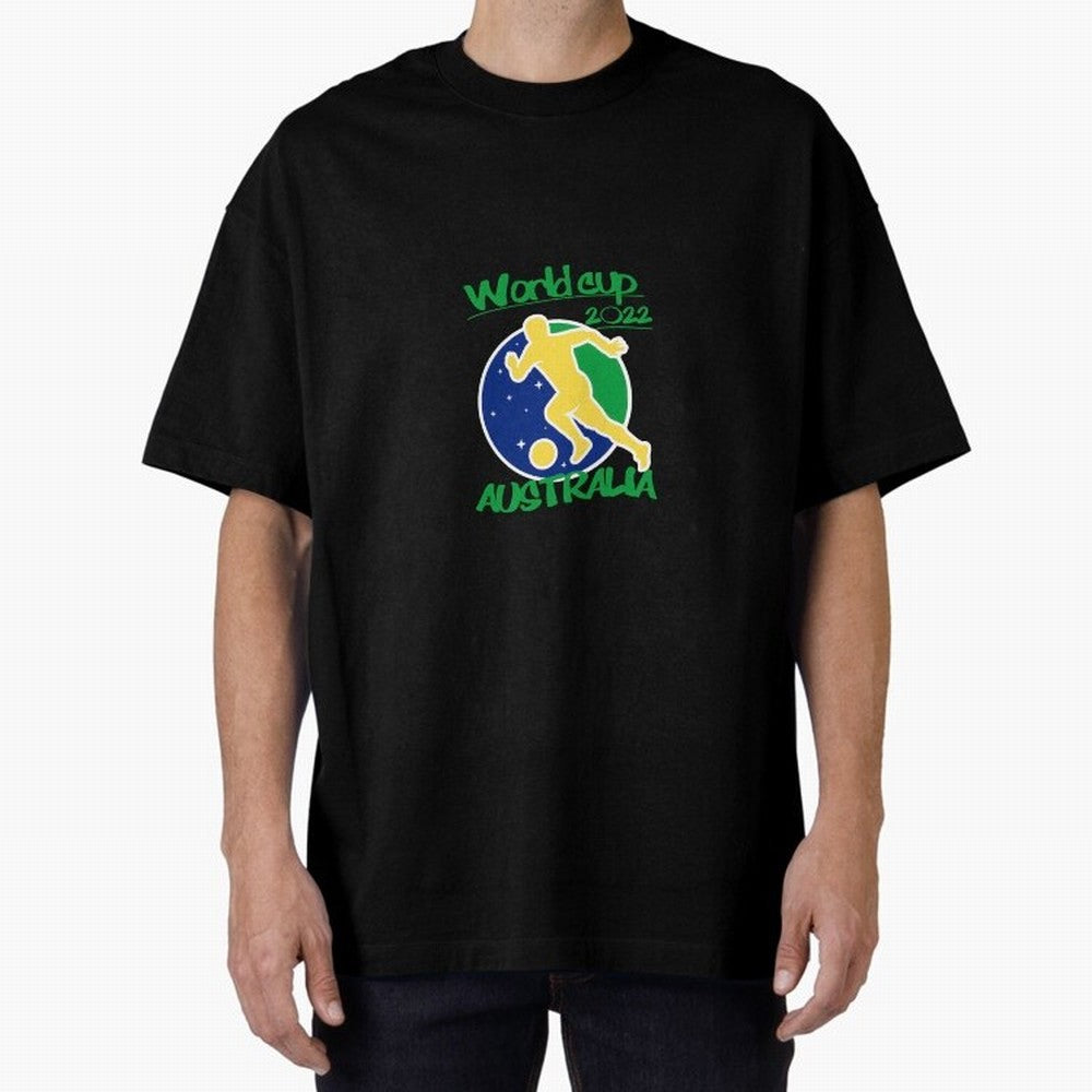 Australia World Cup 2022 Oversized T-Shirt Carry National Pride through Match Day Hype around FIFA World Cup 2026 Group Stage, Cristiano Ronaldo, Haaland and CR7, France, Match Day Excitement, Supporter Culture, Golden Goals and Global Football
