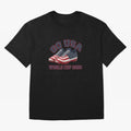 Go Usa. Usa 2026 World Cup 2026 World Cup Soccer Usa Soccer Usa Men Oversized T-Shirt Embrace FIFA World Cup 2026 with Mbappe and Neymar, Spain Energy, Sports Nostalgia, International Competition, Famous Players and Unforgettable Victories; Made