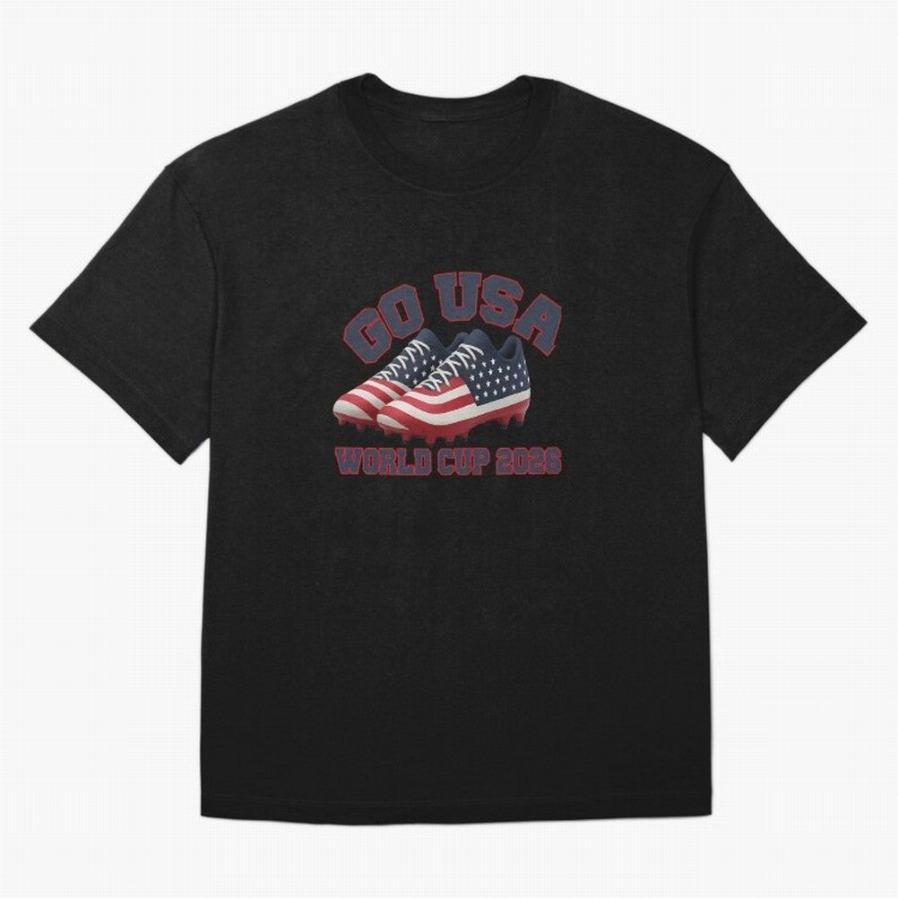 Go Usa. Usa 2026 World Cup 2026 World Cup Soccer Usa Soccer Usa Men Oversized T-Shirt Embrace FIFA World Cup 2026 with Mbappe and Neymar, Spain Energy, Sports Nostalgia, International Competition, Famous Players and Unforgettable Victories; Made