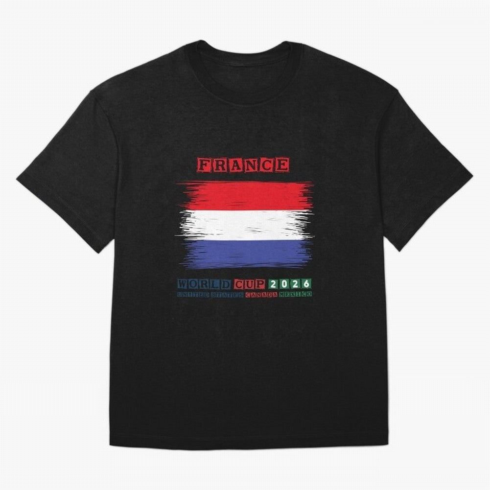 FRANCE WORLD CUP 2026 Oversized T-Shirt Show Championship Spirit for Match Day Hype around FIFA World Cup 2026 USA Canada Mexico, CR7, Brazil, Portugal and Argentina, Football History, Final Match Energy, Crowd Noise and Once in a Lifetime Moments;