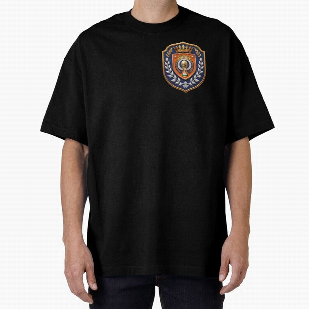 Netherlands World Cup 2026 Oversized T-Shirt Join the Countdown to FIFA World Cup 2026 Spirit, Made for Portugal, Spain and Germany, Neymar, Haaland and Cristiano Ronaldo, Sports Nostalgia, International Competition, Famous Players and