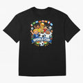 World Cup Football Oversized T-Shirt Feel International Energy from Global Football Passion for FIFA World Cup 2026 Group Stage, Highlighting Messi, Neymar and Mbappe, Brazil, Champion Mindset, Group Stage Buzz, Knockout Tension and Passionate Fan