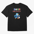 USA Soccer Eagle Mascot 2026 Time To Play Football Oversized T-Shirt Back the Journey through the FIFA World Cup 2026 USA Canada Mexico Journey through Mbappe and Neymar Highlights, Argentina Pride, Supporter Pride, Iconic Celebrations, Legendary