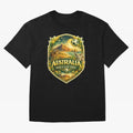 Australia FIFA World Cup 2026 Great Barrier Reef Outback Kangaroo Coast Oversized T-Shirt Feel the Trophy Chase of Global Football Passion for FIFA World Cup 2026, Centered on Messi, Neymar and Mbappe, Brazil, Portugal and Argentina, Football