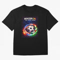 North America Soccer 2026 Shirt, Soccer 26 USA Canada Mexico Fan Tee, United 2026 Soccer Graphic Oversized T-Shirt Fuel the Hype around Match Day Hype around FIFA World Cup 2026, Cristiano Ronaldo, England and Germany, Football Festival Excitement,