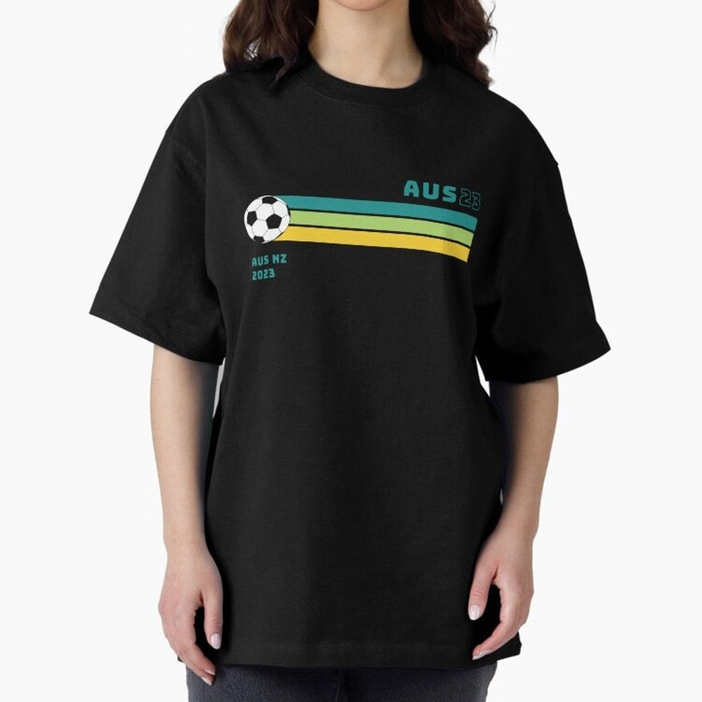 Australian Womens World Cup 2023 Oversized T-Shirt Make Memories around Match Day Hype around FIFA World Cup 2026 Group Stage, Neymar, Haaland and Cristiano Ronaldo, England, France and Netherlands, Supporter Pride, Iconic Celebrations, Legendary