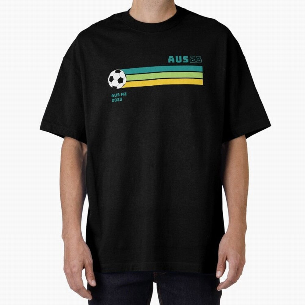 Australian Womens World Cup 2023 Oversized T-Shirt Make Memories around Match Day Hype around FIFA World Cup 2026 Group Stage, Neymar, Haaland and Cristiano Ronaldo, England, France and Netherlands, Supporter Pride, Iconic Celebrations, Legendary