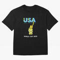 USA World Cup 2022 Oversized T-Shirt Show Up for the Glory of FIFA World Cup 2026 USA Canada Mexico Spirit, Connected to Germany, Messi, CR7 and Mbappe, Sports Nostalgia, International Competition, Famous Players and Unforgettable Victories; Built