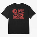 Qatar World Cup 2022 Oversized T-Shirt Celebrate FIFA World Cup 2026 USA Canada Mexico Spirit, Capturing England, Messi, CR7 and Mbappe, Stadium Chants, National Pride, Trophy Dreams and Unforgettable Football Memories; Ideal for Football Dads,