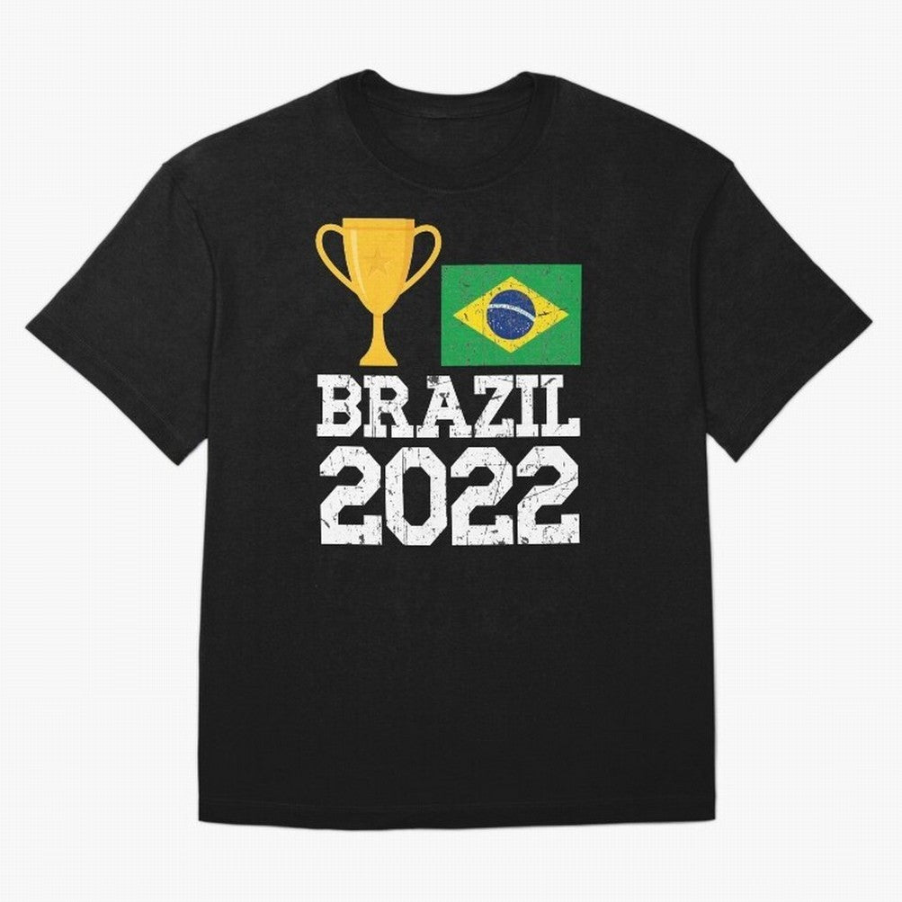 Brazil Soccer Team Fan Football Brazilian Flag 2022 T-Shirt - Brazil T shirt Soccer - Brazil Flag Vintage - Brazilian Oversized T-Shirt Wear the Spirit of Global Football Passion for FIFA World Cup 2026 USA Canada Mexico, Centered on Messi and