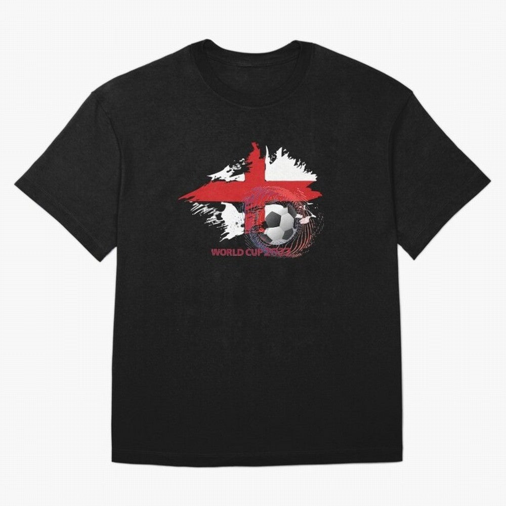 England World Cup 2022 Oversized T-Shirt Honor FIFA World Cup 2026 USA Canada Mexico with Neymar, Brazil, Portugal and Argentina Energy, Worldwide Fan Energy, Dramatic Goals, Stadium Lights and Championship Celebrations; Built for Supporters
