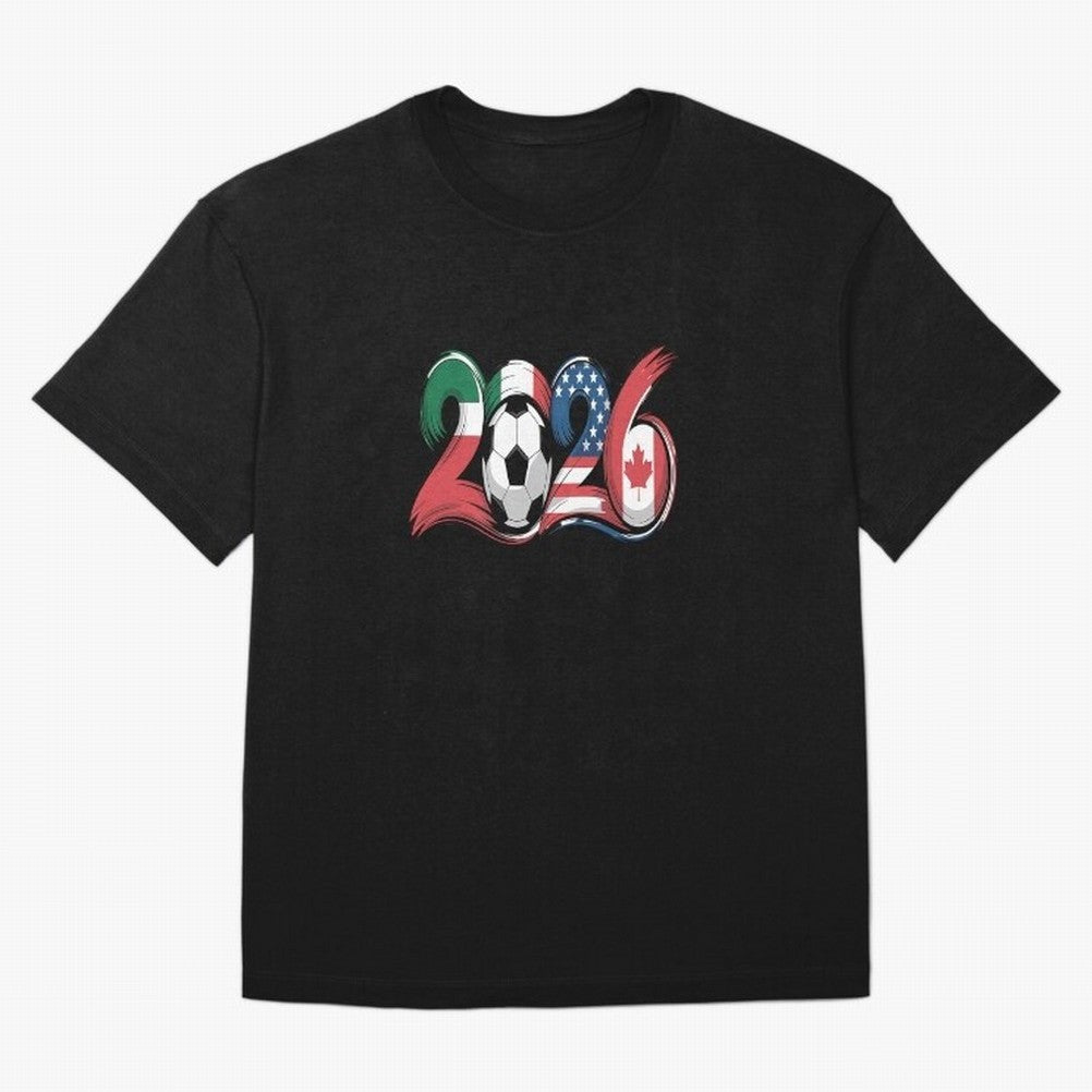 2026 Soccer Play Game Year Players Oversized T-Shirt Celebrate Soccer Greatness during FIFA World Cup 2026 Group Stage Spirit, Inspired by Netherlands, Neymar, Champion Mindset, Group Stage Buzz, Knockout Tension and Passionate Fan Culture; Perfect