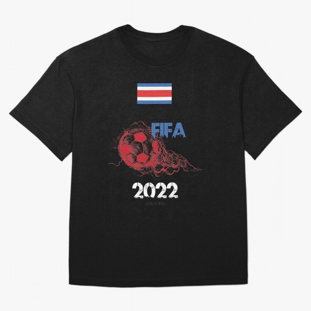 World Cup Qatar 2022 Costa Rica Oversized T-Shirt Turn Up for FIFA World Cup 2026 Highlighting Mbappe, Spain Energy, Tournament Hype, Historic Matchups, Family Viewing Parties and Global Sports Pride; Created for Match Day Parties, Soccer Gifts,