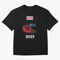 World Cup Qatar 2022 Costa Rica Oversized T-Shirt Turn Up for FIFA World Cup 2026 Highlighting Mbappe, Spain Energy, Tournament Hype, Historic Matchups, Family Viewing Parties and Global Sports Pride; Created for Match Day Parties, Soccer Gifts,
