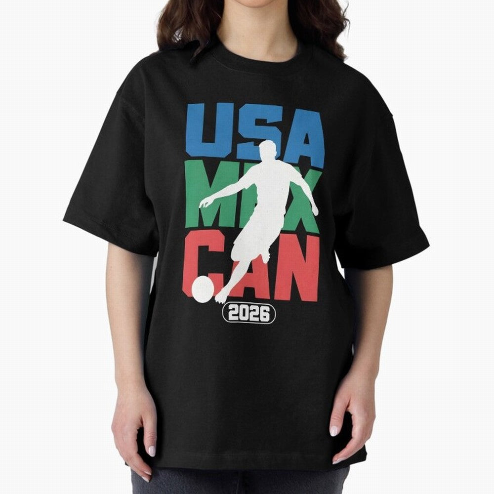 2026 World Cup USA, CAN, MEX Oversized T-Shirt Bring Match Day Fire to the FIFA World Cup 2026 Group Stage Journey through Mbappe Highlights, Netherlands Pride, Classic Soccer Heritage, Championship Pressure, Fan Loyalty and International Pride;