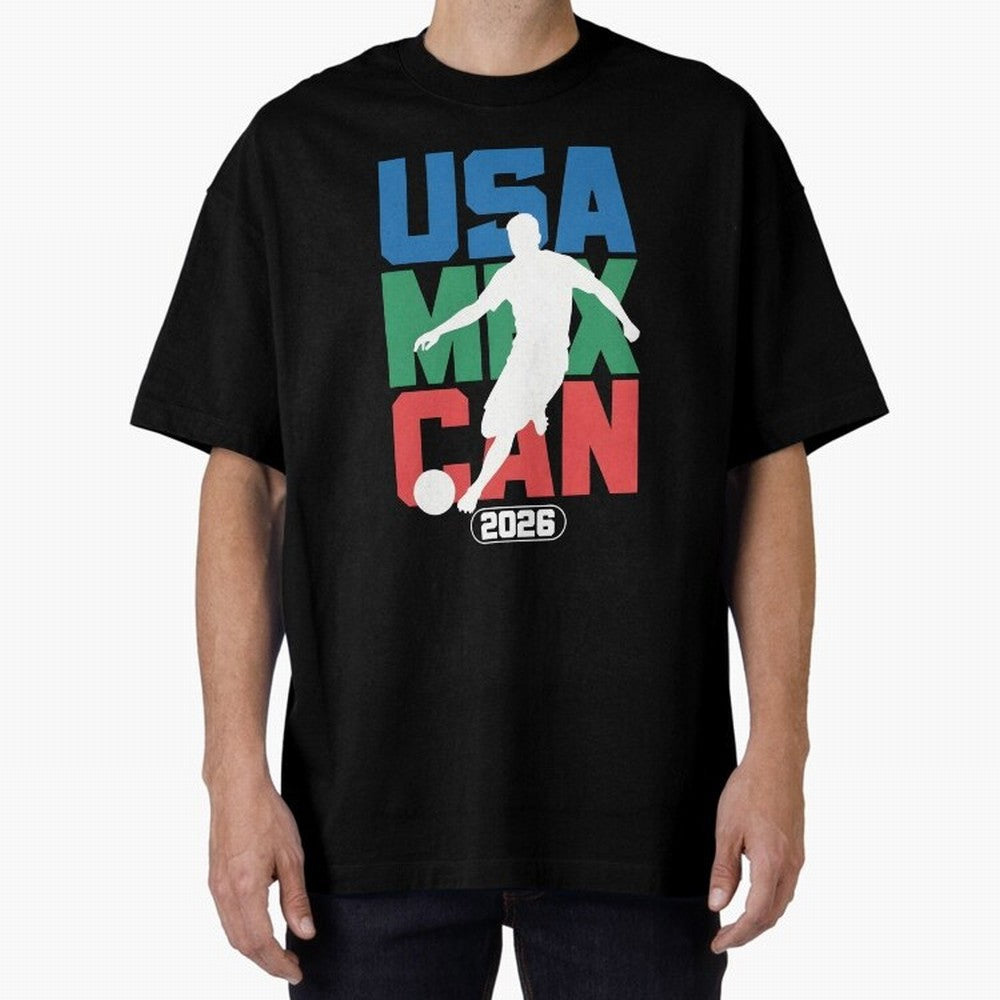 2026 World Cup USA, CAN, MEX Oversized T-Shirt Bring Match Day Fire to the FIFA World Cup 2026 Group Stage Journey through Mbappe Highlights, Netherlands Pride, Classic Soccer Heritage, Championship Pressure, Fan Loyalty and International Pride;