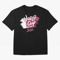 Qatar 2022 Oversized T-Shirt Represent FIFA World Cup 2026 USA Canada Mexico Celebrating Neymar, Spain and Netherlands Energy, Football Passion, Legendary Performances, Festival Vibes and Supporter Community; Perfect for People Who Love Argentina,