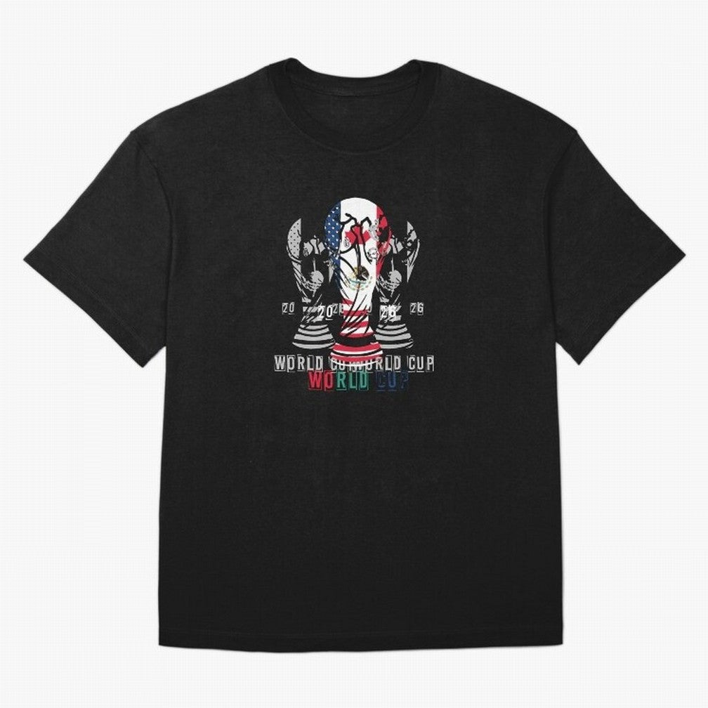 Fifa world cup 2026 USA - Mexico - canada T-Shirt_84601424 Oversized T-Shirt Celebrate the Biggest Stage of Match Day Hype around FIFA World Cup 2026, Messi, CR7 and Mbappe, France and Portugal, Tournament Hype, Historic Matchups, Family Viewing
