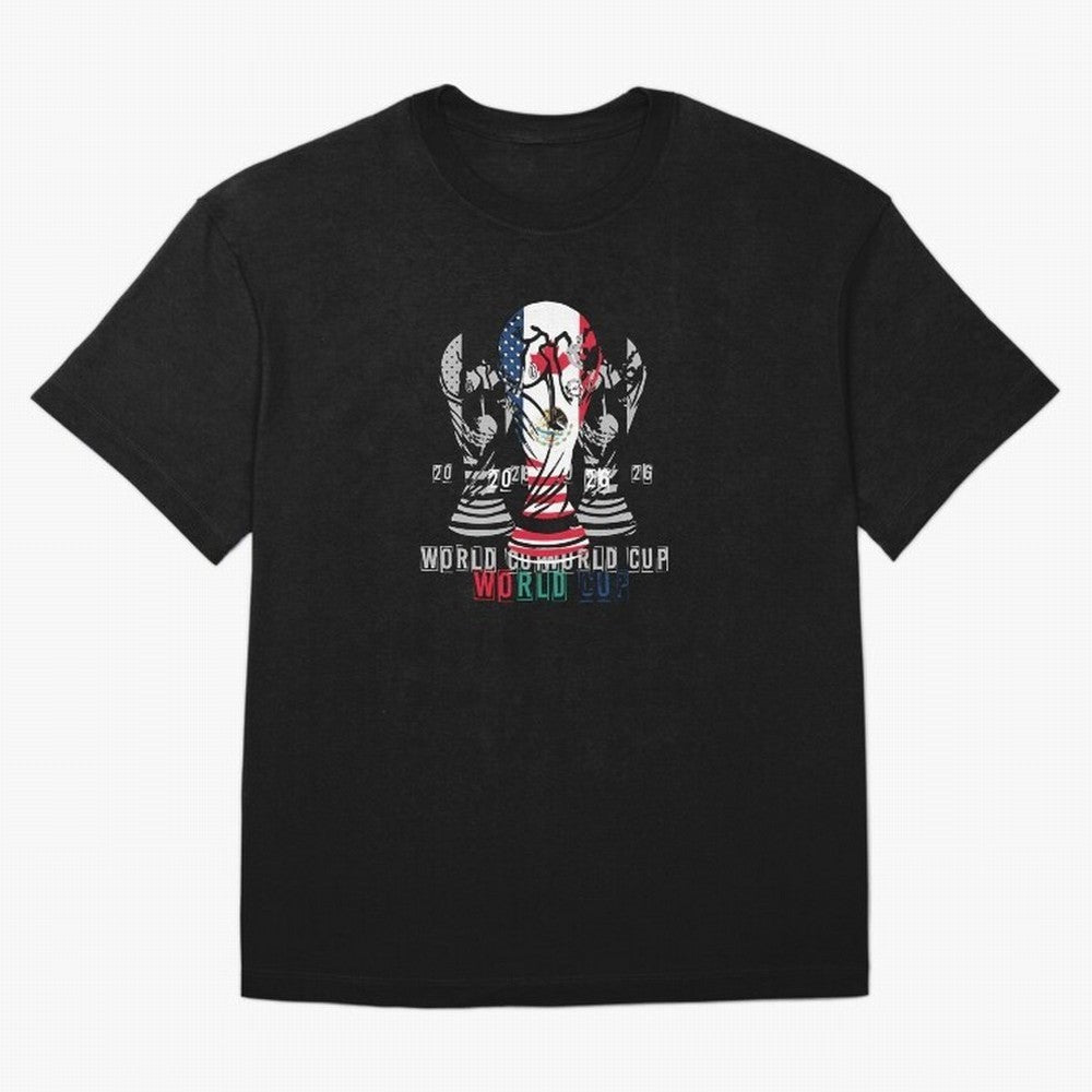 Fifa world cup 2026 USA - Mexico - canada T-Shirt_84601424 Oversized T-Shirt Carry the Dream of the FIFA World Cup 2026 Journey through CR7 Highlights, Portugal, Spain and Germany Pride, Worldwide Fan Energy, Dramatic Goals, Stadium Lights and
