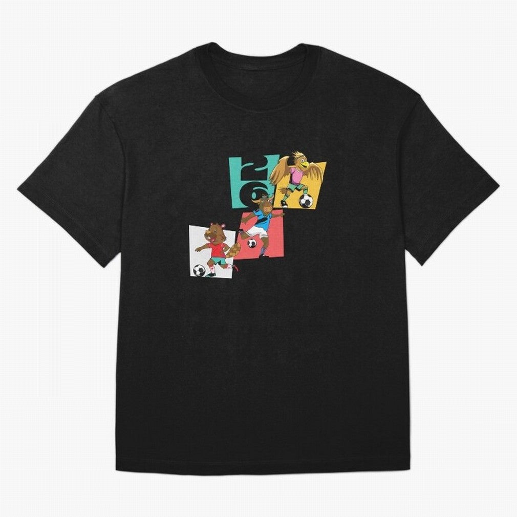 North America Mascots 2 T-Shirt_83568192 Oversized T-Shirt Bring Supporter Culture to FIFA World Cup 2026 for Fans of Messi, CR7 and Mbappe and England, France and Netherlands, Bringing Vintage Soccer Flavor, Modern Football Stars, National Flags