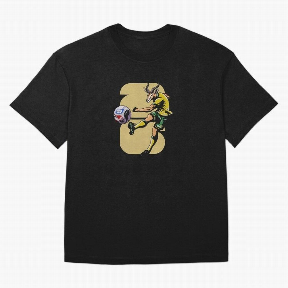 South Africa Springbok Soccer T-Shirt_91176937 Oversized T-Shirt Make Every Match About Match Day Hype around FIFA World Cup 2026, Mbappe, France, Football Festival Excitement, Trophy Ambitions, Country Rivalries and Star Player Buzz; Made for Die