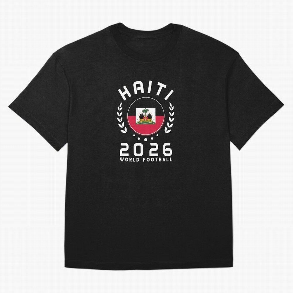 World Cup 2026 Haiti Football Fan Haitian Supporter T-Shirt_84687246 Oversized T-Shirt Make the Season About FIFA World Cup 2026 for Fans of Haaland and Argentina and Brazil, Bringing Supporter Pride, Iconic Celebrations, Legendary Names and Global