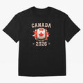 Front Print Canada Soccer World Cup 2026 - Canadian Fan Gift T-Shirt_84561562 Oversized T-Shirt Keep the Match Day Mood of FIFA World Cup 2026 USA Canada Mexico for Fans of Cristiano Ronaldo, Haaland and CR7 and England, France and Netherlands,