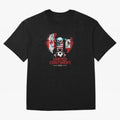 Glitched North America Eagle World Cup Soccer 2026 T-Shirt_83958408 Oversized T-Shirt Celebrate National Team Dreams in FIFA World Cup 2026 USA Canada Mexico for Fans of CR7 and Messi and Spain, Bringing Sports Nostalgia, International Competition,