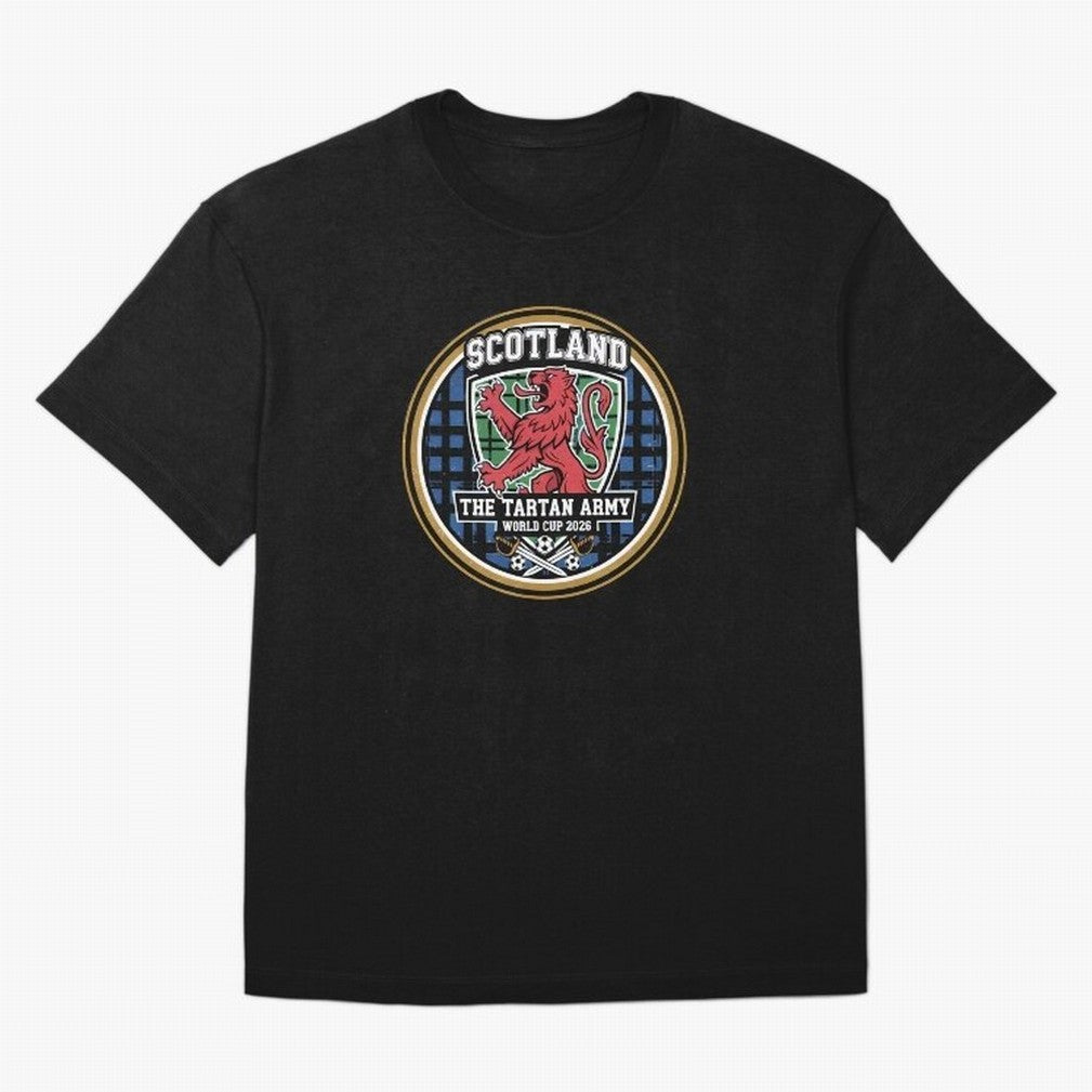 Scotland World Cup 2026 - Tartan Army Football Fan, USA Mexico Canada T-Shirt_84153647 Oversized T-Shirt Bring a Champion Mindset to FIFA World Cup 2026 Group Stage for Fans of Haaland and France, Bringing Classic Soccer Heritage, Championship