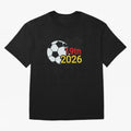 USA 2026- Germany Oversized T-Shirt Feel International Energy from FIFA World Cup 2026 USA Canada Mexico Spirit, Celebrating Portugal, Neymar, Haaland and Cristiano Ronaldo, Supporter Pride, Iconic Celebrations, Legendary Names and Global Match Day