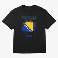 BOSNIA WORLD CUP 2026 Oversized T-Shirt Feel the Roar of the FIFA World Cup 2026 Journey through CR7 and Messi Highlights, Argentina Pride, Retro Football Energy, Iconic Rivalries, Trophy Chase Drama and Stadium Atmosphere; Ideal for Fans Who