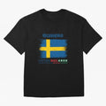 SWEDEN WORLD CUP 2026 Oversized T-Shirt Support Your Favorite Stars during Match Day Hype around FIFA World Cup 2026 Group Stage, Messi and Cristiano Ronaldo, Argentina, France and Brazil, Sports Nostalgia, International Competition, Famous Players
