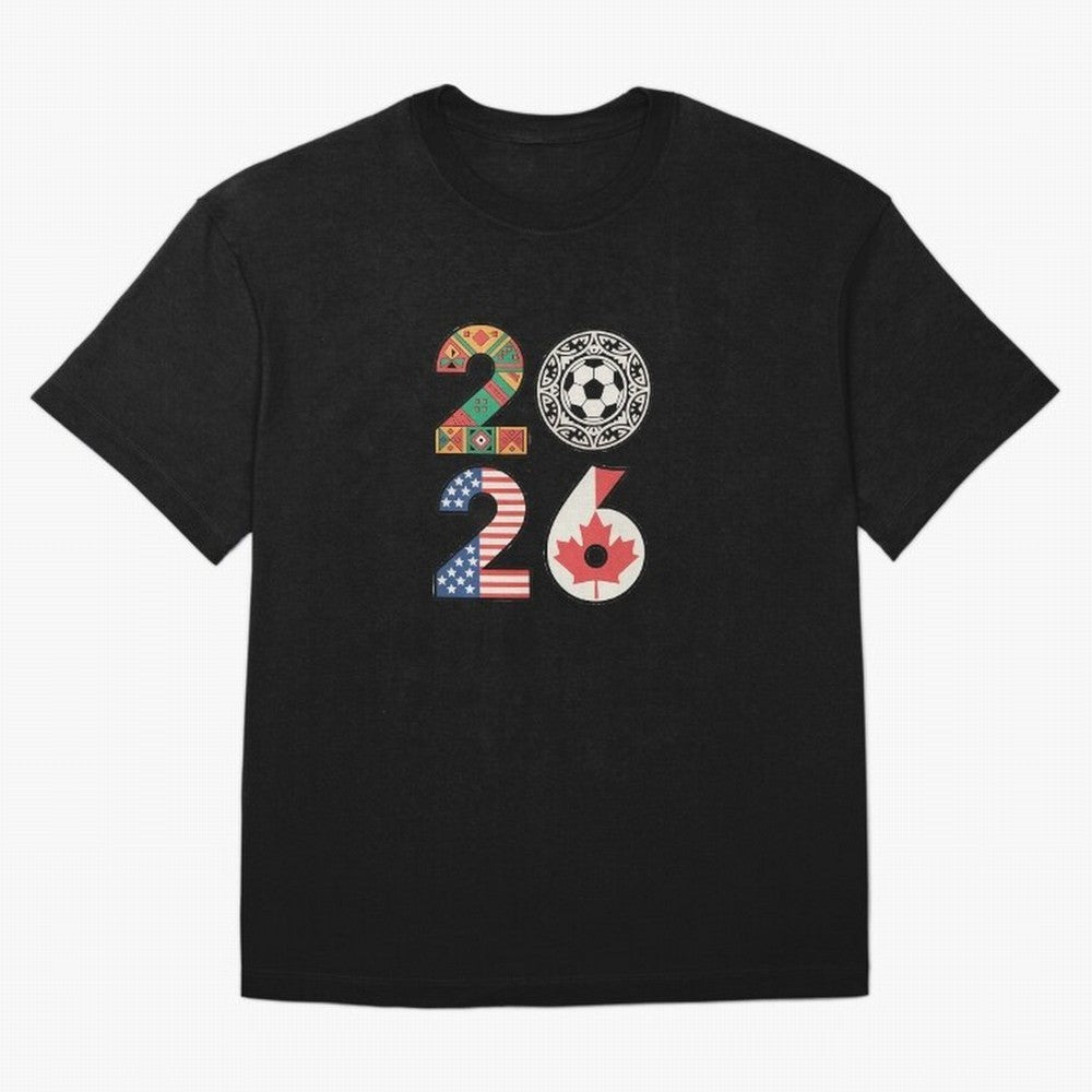 2026 Football Countries Design ¨C USA, Canada & Mexico Inspired Art Oversized T-Shirt Join FIFA World Cup 2026 Made for Messi and Cristiano Ronaldo, England Energy, Vintage Soccer Flavor, Modern Football Stars, National Flags and Final Night
