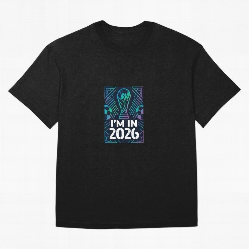 World Cup 2026 Oversized T-Shirt Unlock Global Football Passion for FIFA World Cup 2026 USA Canada Mexico, Driven by Messi, Germany, Worldwide Fan Energy, Dramatic Goals, Stadium Lights and Championship Celebrations; Made for Collectors Who Enjoy