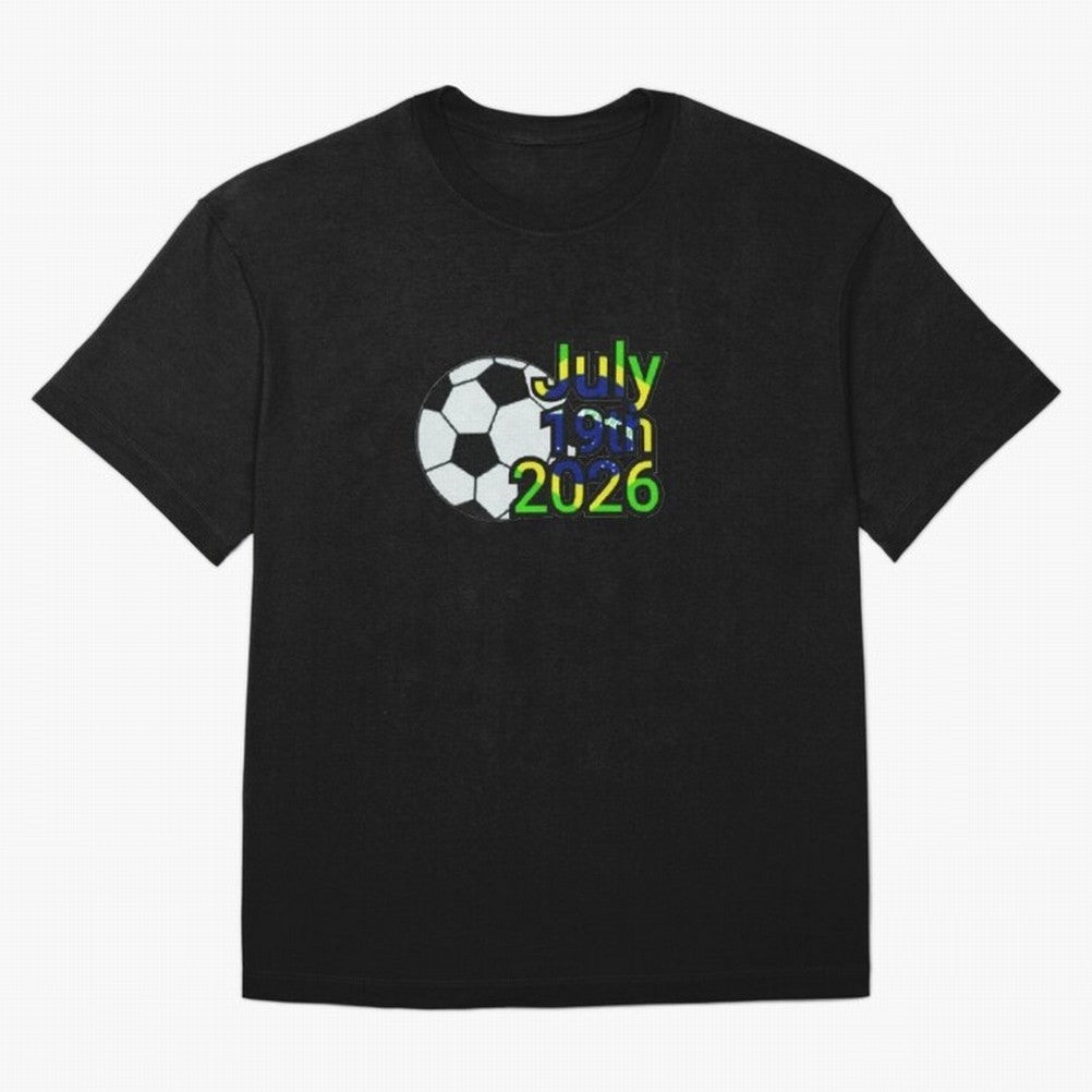 USA 2026- Brazil Oversized T-Shirt Bring Champion Energy into FIFA World Cup 2026 USA Canada Mexico Highlighting Messi, CR7 and Mbappe, Argentina and Brazil Energy, Fan Favorite Moments, National Team Passion, Big Match Drama and Soccer History;