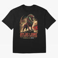 Morocco Team - World Cup 2026 Fan Oversized T-Shirt Show Support during Global Football Passion for FIFA World Cup 2026 Group Stage, Highlighting Messi and Cristiano Ronaldo, Brazil, Retro Football Energy, Iconic Rivalries, Trophy Chase Drama and