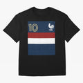 France | 2026 World Cup Fan Apparel Oversized T-Shirt Join the Global Buzz around Global Football Passion for FIFA World Cup 2026, Featuring Haaland and Mbappe, Argentina, France and Brazil, Sports Nostalgia, International Competition, Famous