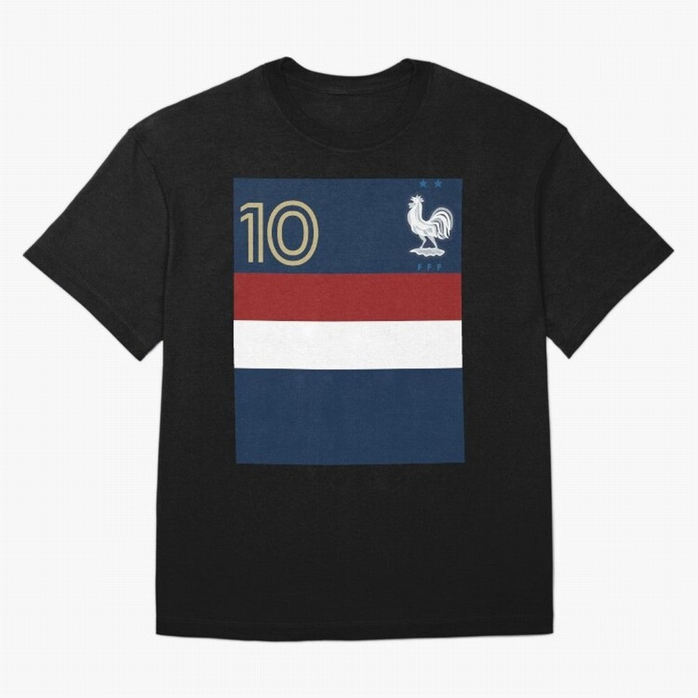 France | 2026 World Cup Fan Apparel Oversized T-Shirt Join the Global Buzz around Global Football Passion for FIFA World Cup 2026, Featuring Haaland and Mbappe, Argentina, France and Brazil, Sports Nostalgia, International Competition, Famous