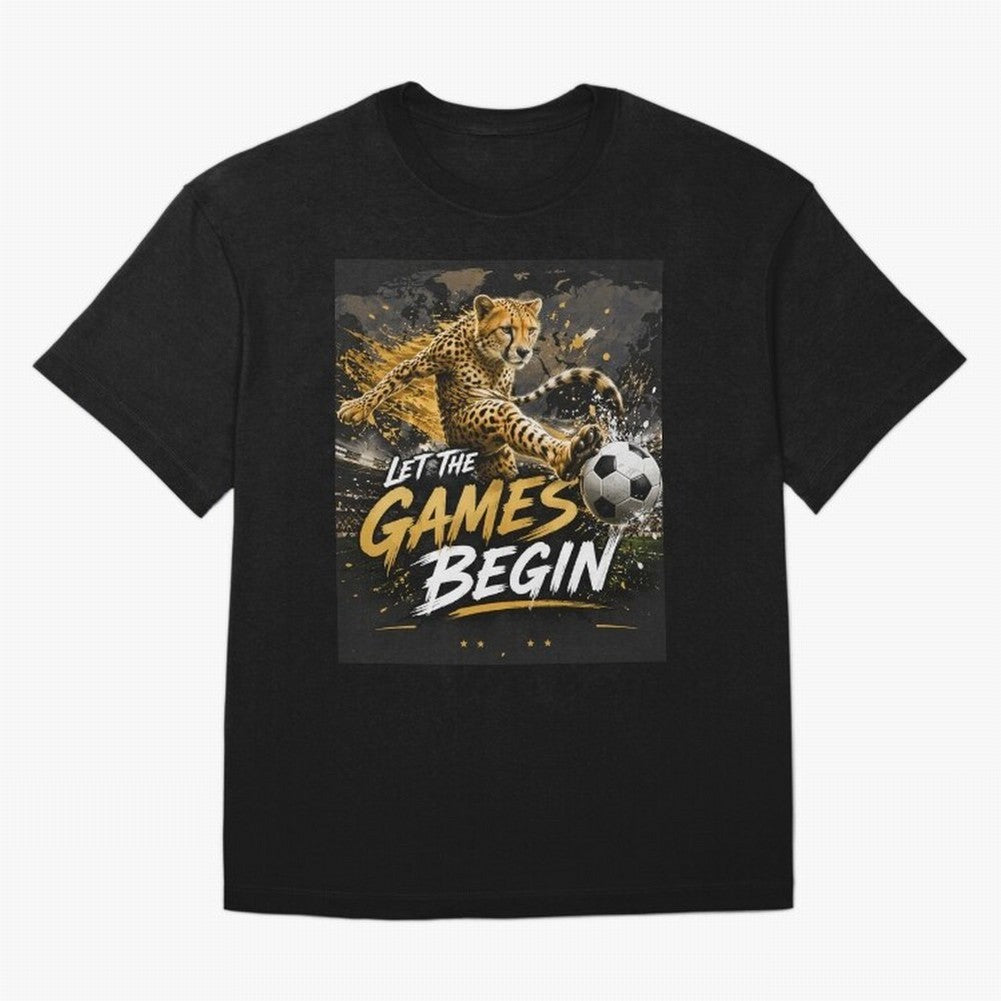 Let The Games Begin-World Cup Soccer @026 Oversized T-Shirt Carry the Dream of Match Day Hype around FIFA World Cup 2026, CR7 and Messi, Argentina, France and Brazil, Tournament Hype, Historic Matchups, Family Viewing Parties and Global Sports