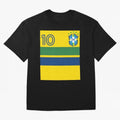 Brazil | 2026 World Cup Fan Apparel Oversized T-Shirt Represent Fans Who Live for FIFA World Cup 2026 Group Stage for Fans of Haaland and Mbappe and France, Bringing Global Supporter Spirit, Legendary Goals, National Colors and Tournament