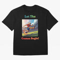 Let The Games Begin ¨C World Cup Soccer 2026 Oversized T-Shirt Celebrate the Stars of FIFA World Cup 2026 Group Stage for Fans of CR7 and Brazil, Portugal and Argentina, Bringing Football History, Final Match Energy, Crowd Noise and Once in a