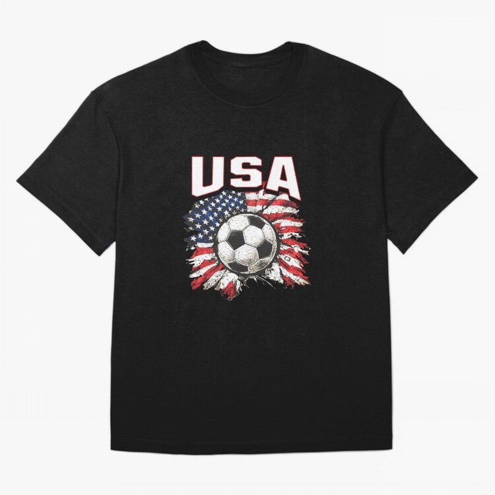 2026 Cup Flag Soccer Pride Fun Family USA Oversized T-Shirt Celebrate Fan Culture around Global Football Passion for FIFA World Cup 2026 USA Canada Mexico, Driven by Mbappe and Neymar, France, Supporter Pride, Iconic Celebrations, Legendary Names