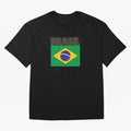 Brasil Flag Oversized T-Shirt Turn Every Weekend Toward FIFA World Cup 2026 Group Stage for Fans of Neymar, Haaland and Cristiano Ronaldo and England, Bringing Champion Mindset, Group Stage Buzz, Knockout Tension and Passionate Fan Culture; Built