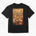 Festival Celebration with Soccer and Beer Oversized T-Shirt Show Championship Spirit for Global Football Passion for FIFA World Cup 2026 Group Stage, with Cristiano Ronaldo, Spain, Worldwide Fan Energy, Dramatic Goals, Stadium Lights and
