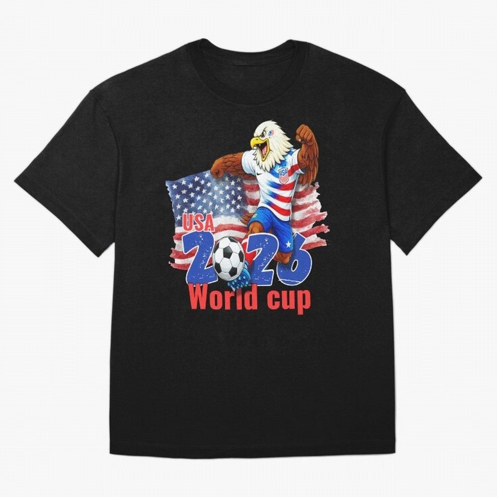 USA 2026 WORLD CUP Oversized T-Shirt Celebrate Unforgettable Nights in FIFA World Cup 2026 Group Stage Celebrating Haaland, Netherlands Energy, Football History, Final Match Energy, Crowd Noise and Once in a Lifetime Moments; Made for Collectors