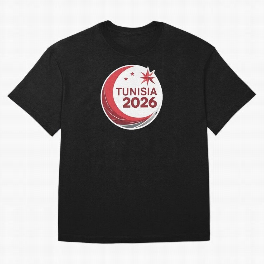 Tunisia 2026 Oversized T-Shirt Celebrate the Stars of FIFA World Cup 2026 with Cristiano Ronaldo, Spain Energy, Worldwide Fan Energy, Dramatic Goals, Stadium Lights and Championship Celebrations; Made for Collectors Who Enjoy Iconic Players,