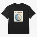 Go Argentina Soccer Ball Flag | Argentinian Football Fan Graphic Tee Oversized T-Shirt Showcase FIFA World Cup 2026 Group Stage for Fans of Messi, CR7 and Mbappe and France and Portugal, Bringing Fan Favorite Moments, National Team Passion, Big